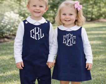 Corduroy Longall/ Navy Longall/Monogram Longall/Thanksgiving Longall/Christmas Longall