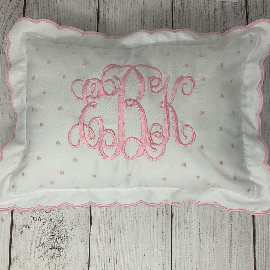 Monogram Baby Pillow Nursery Pillow Monogrammed Pillow Sham Etsy