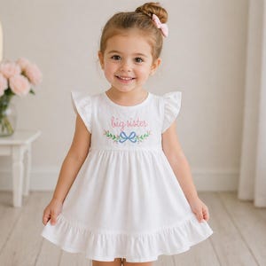 big sister embroidered dress Big Sister Stork Dress I Ruth and Ralph 7 / Dress