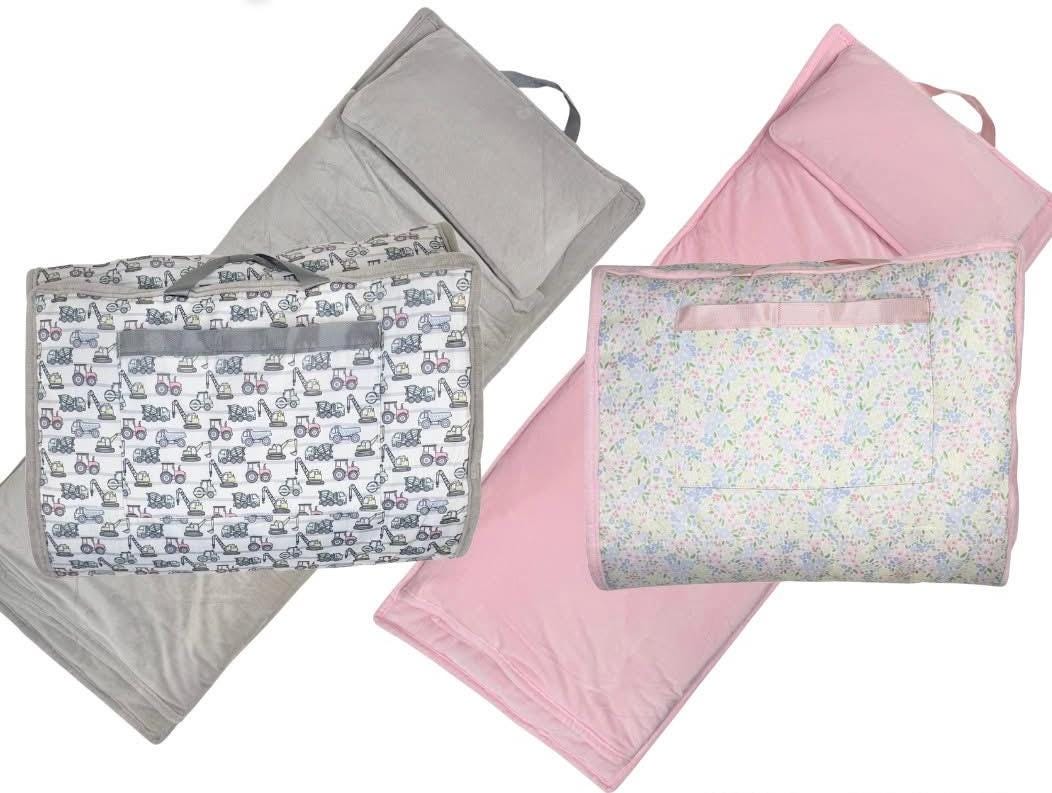 Pre-school Nap Mat, Sleep Bag, Monogram, Personalized, Wipeable, Floral ...