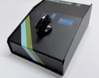 Seletor/Combinador de Alto-falantes para Amplificador de Guitarra 2x1 SERIES Link - Preto, Personalizado - Feito Sob Encomenda, ~Versão Paralela Disponível~