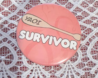 yaoi paddle pin button funny gift for cosplayers