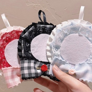 rosette accessory ita bag charm oshikatsu brooch pin badge display