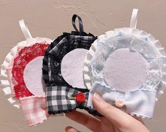 rosette accessory ita bag charm oshikatsu brooch pin badge display