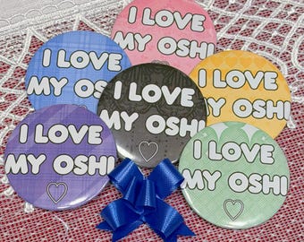oshi badge oshikatsu ita bag pin for vtuber oshi idol fans