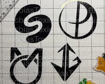 GMMTV Ship Logo Vinyl Decal | SurfJava OhmPoon MarkOhm JossGawin | Thai BL Fan Sticker | Car Window Laptop Decal