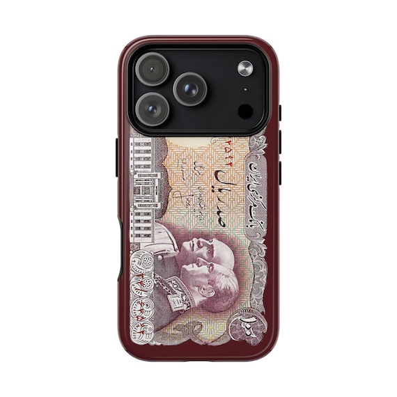 The Shah Aryamehr iPhone Case | Imperial | Pahlavi | Reza Shah | Tough Case | MagSafe | Oxblood Manor