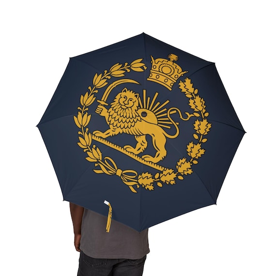 Lion and Sun Umbrella | French Navy | Pahlavi Crown | Persian Crown | MIGA