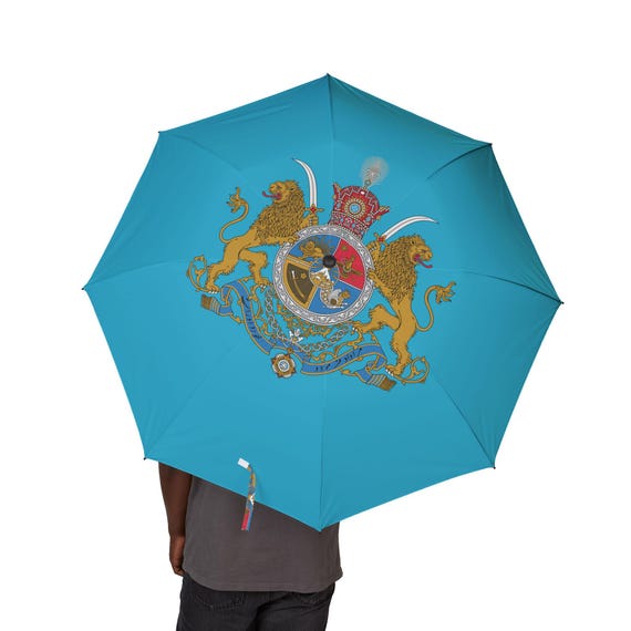 Persian Foldable Umbrella | Turquoise