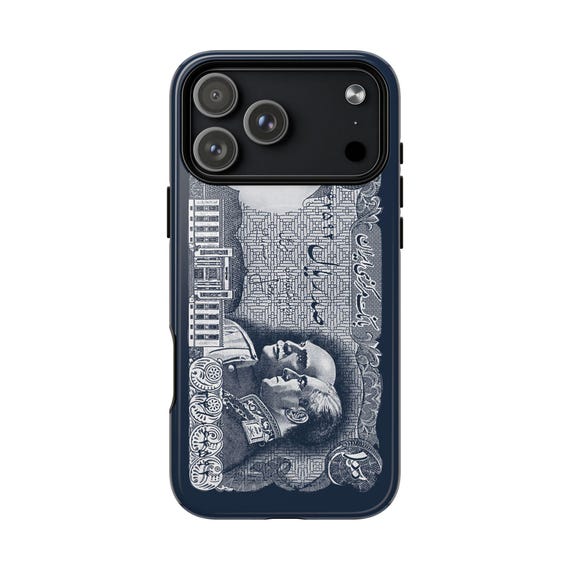 The Shah Aryamehr iPhone Case | Imperial | Pahlavi | Reza Shah | French Navy Tough Case | MagSafe