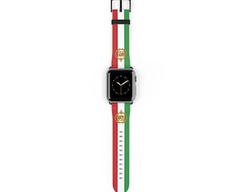 Uhrenarmband mit Löwen und Sonnenapfel