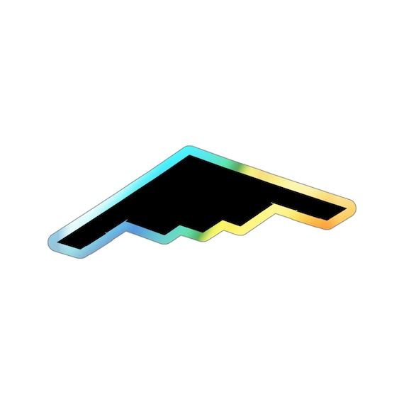 Holographic Stealth B2 Bomber Sticker