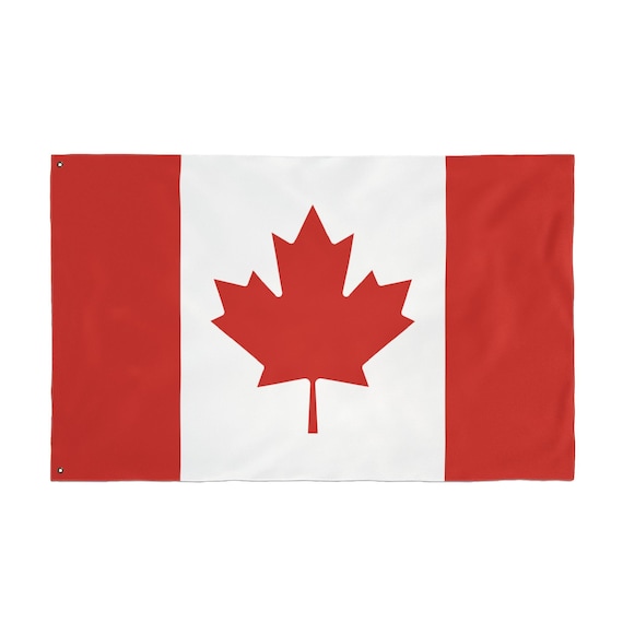 Premium Flag of Canada - USA Print | Double Sided Flag