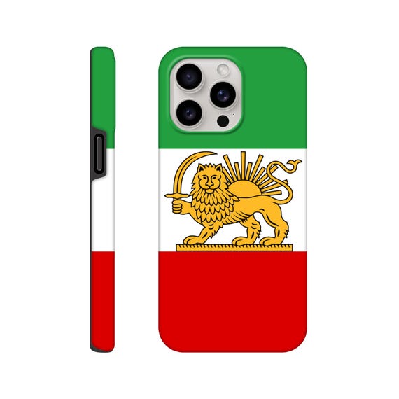 Iran Lion and Sun flag iPhone case collection