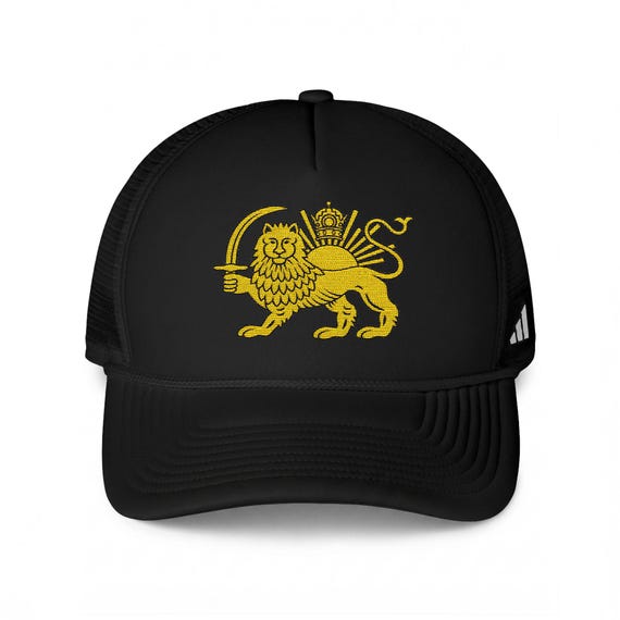 Adidas Lion and Sun cap | Front Side Embroidery | MIGA | Pahlavi