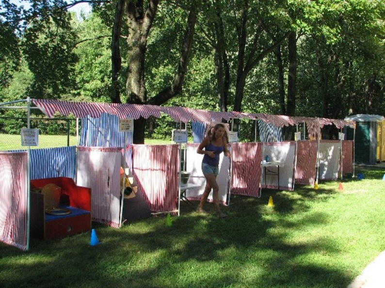 Carnival Booth PVC Frame Digital PLANS DIY Carnival Booths Etsy