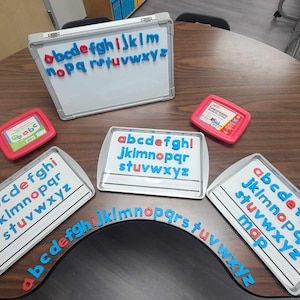 Magnetic Letters & Cookie Sheet Word Work Tray *Printable*