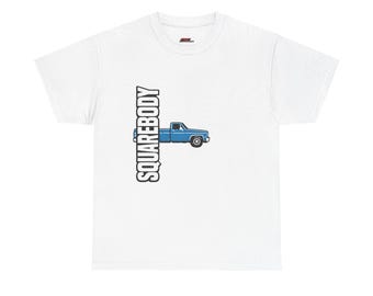 Vintage Squarebody Pick-up Truck T-Shirt | Retro Truck Liebhaber T-Shirt