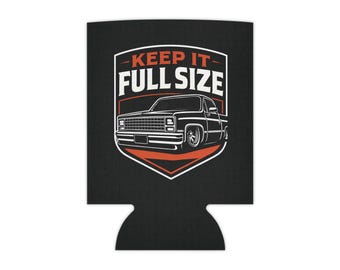 Behalten Sie es in voller Größe Dosenkühler | Squarebody Chevy | LKW-Koozie