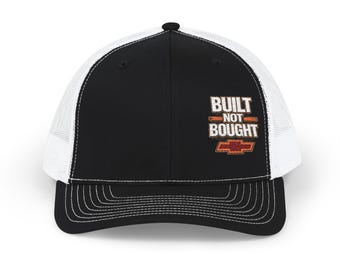gebaut nicht gekauft Chevy Fliege Snapback Trucker Cap