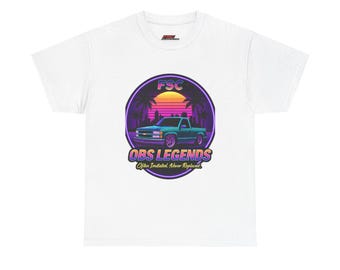 OBS Legenden | Grün OBS Sunset T-Shirt Neon Skyline | Shirt