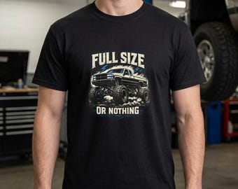 Fullsize Monster Truck Shirt Serie | T-Shirt Schwarz