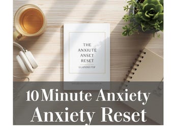 10-Minute Anxiety Reset | Quick Digital Stress Relief | Instant Mindfulness Guide