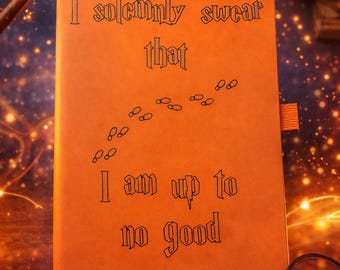 Engraved A5 Wizard Notebooks