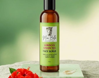 Hibiscus Green Tea Face Scrub