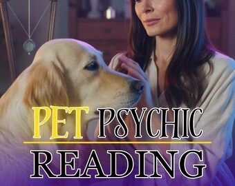 Pet Psychic Reading – Intuitive Pet Message & Emotional Insight | Digital Service | Digital Download