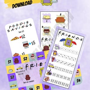 Friends Bundle| Savings Challenge | Instant Digital Download
