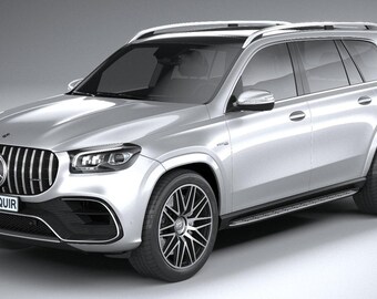 Luxury SUV STL File | Highly Detailed 3D Printable Car Model | Digital Download