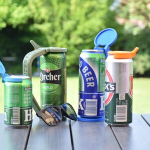Can Holder Handle STL for Beer and Soda 3D Printable image 3