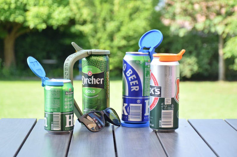 Can Holder Handle STL for Beer and Soda 3D Printable image 3