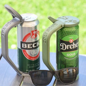 Can Holder Handle STL, Beer Can Grip 3D Print, Soda Can Opener Tool, Drink Holder STL, Camping Accessory, 3D Printable STL 3MF