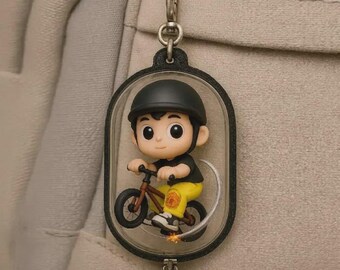 Custom 3D Mini Figure: Personalized Photo Figurine, Unique Kid's Gift