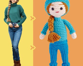 Custom Crochet Doll – Handwoven Personalized Keepsake
