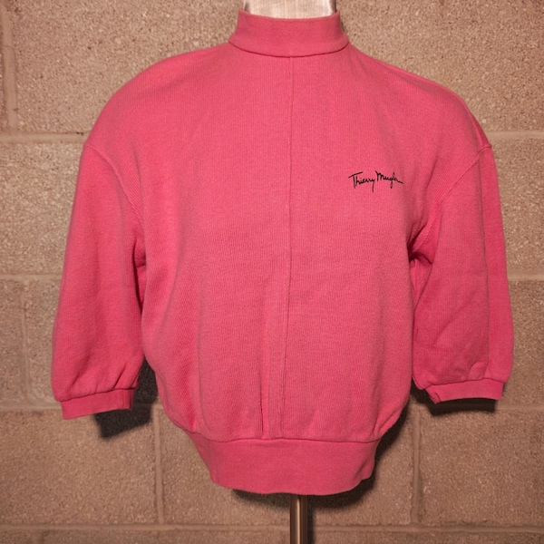 Vintage Thierry Mugler Mock Neck Sweater S