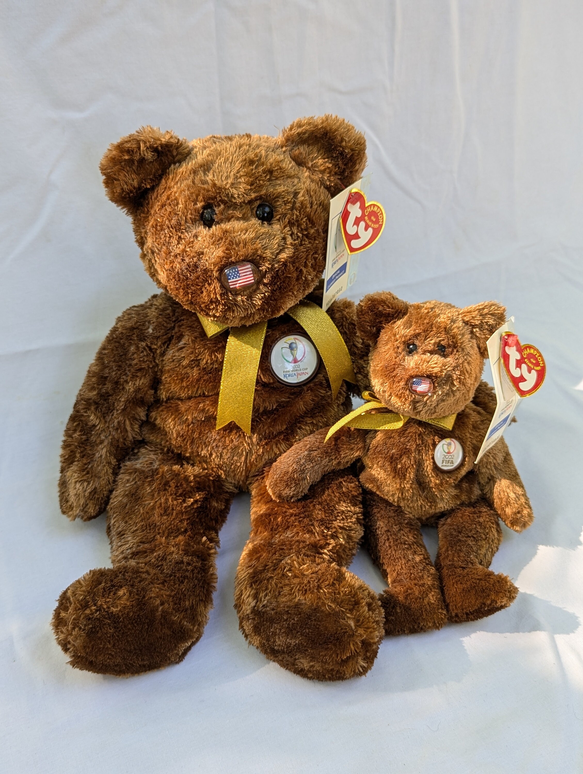 2002年　ワールドカップ　テディベア 2002 Fifa Bear - Etsy