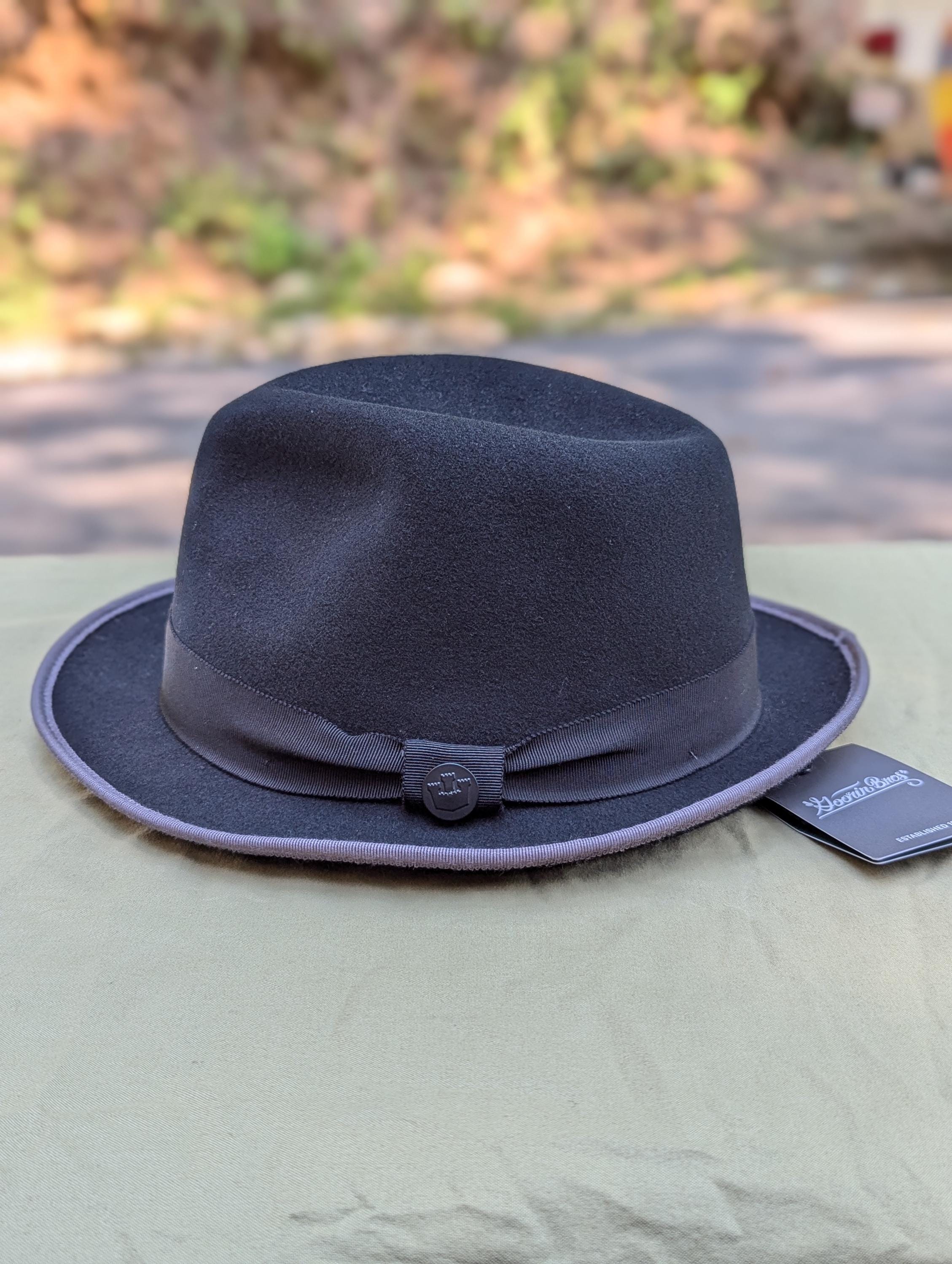 Goorin Bros Black Fedora Hat Goorin Brothers Longfellow Classic Fedora Hat | evo main image 3