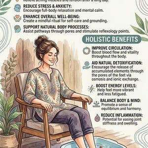 Holistische gids voor detox-voetenbaden, zelfverzorgingsritueel voor vrouwen, ontspanning en stress