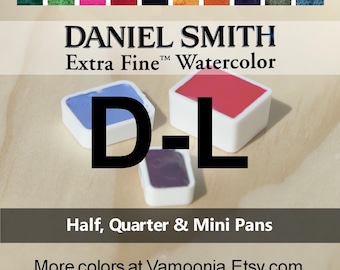 Half Pans | Quarter Pans | Daniel Smith Watercolor Paint | Mini Pans & Dots | Colors D-L | Listing 2 of 6