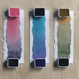 6Pcs DaVinci Tropical Color Palette - Set of 6 watercolors bild 13