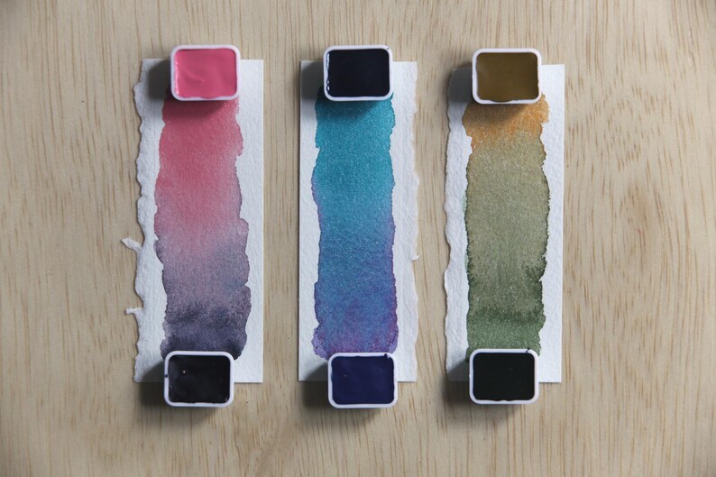6Pcs DaVinci Tropical Color Palette - Set of 6 watercolors bild 13