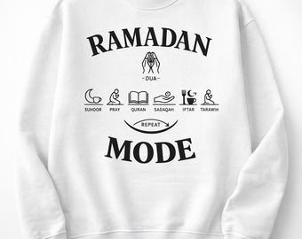 Ramadan Mode Sweatshirt, Islamische Mode, Gebet, Koran, Iftar, Tarawih