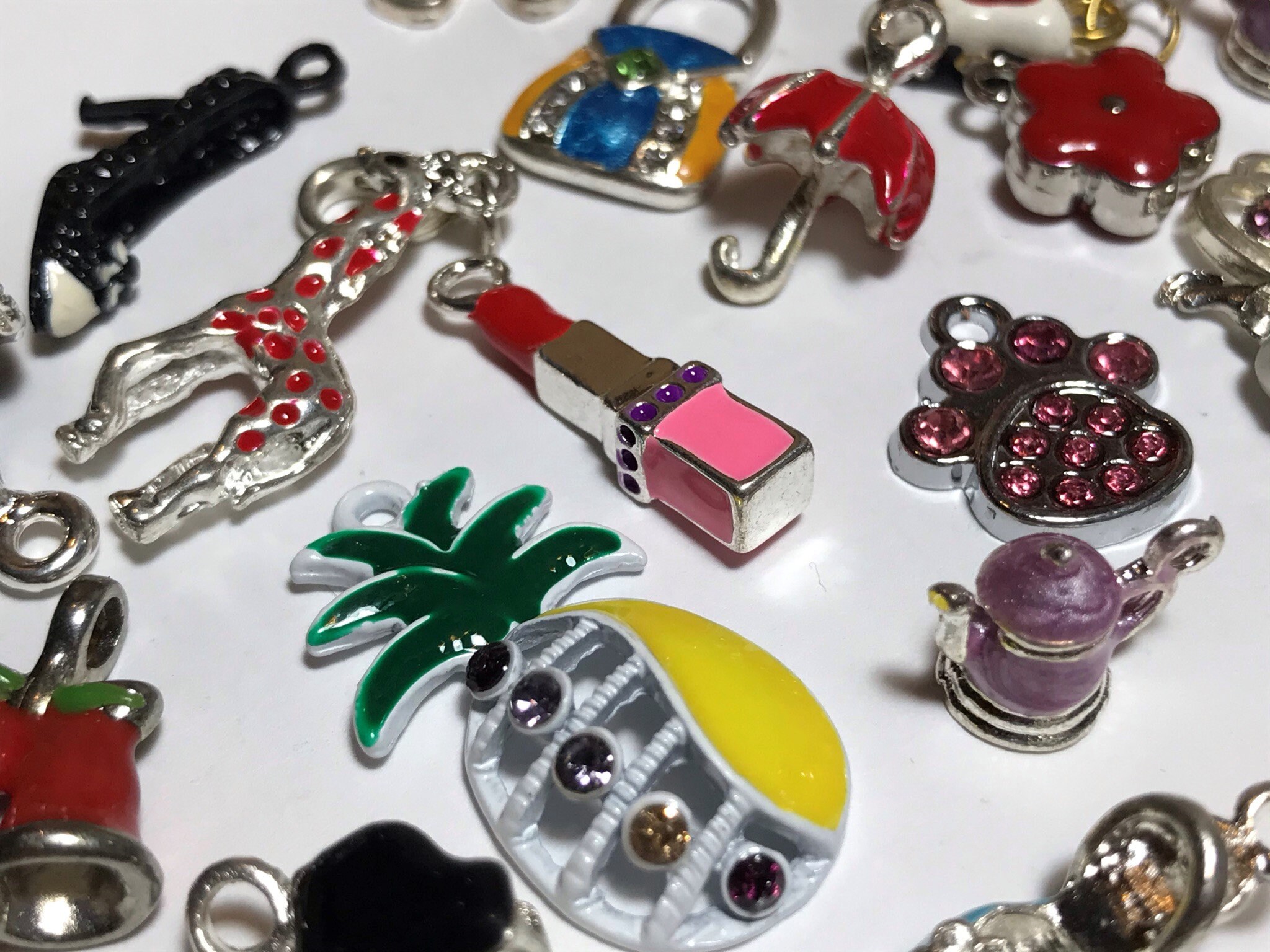 Bulk Charm 3d Charms and Flat Enamel Charms for Jewelry Etsy