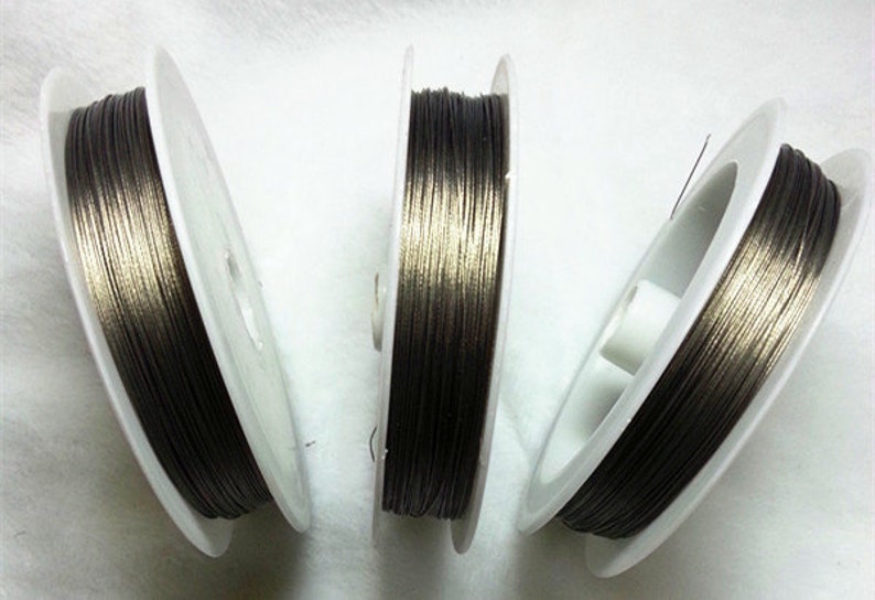 E10R 6mm solid black bicone 50CT ab beads or 5mm transparent grey silver rondelle ab beads 50CT