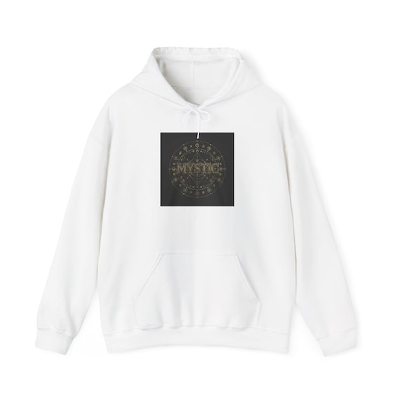 Mystic Sigil Hoodie | tarot occult typography, esoteric print