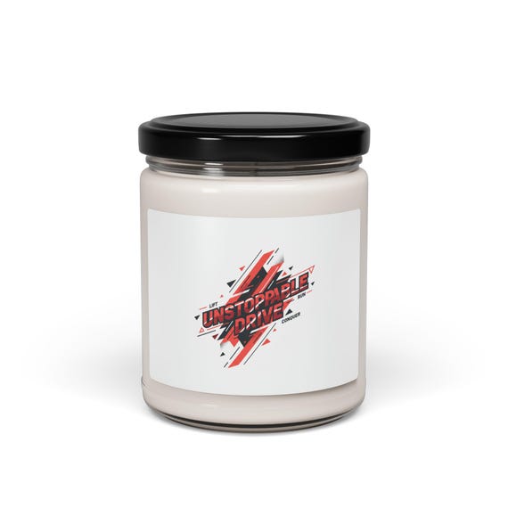 Unstoppable Drive Soy Candle | Fitness Motivation, Workout Mantra