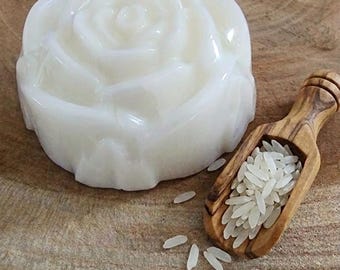Rice and silk Goat Milk Soap